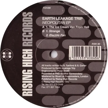 Neopolitan EP by Earth Leakage Trip - album cover