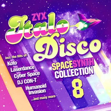 ZYX Italo Disco: Spacesynth Collection 8 by Various Artists - album cover