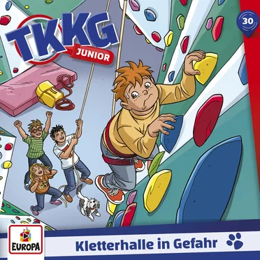 TKKG Junior 30: Kletterhalle in Gefahr by Katja Brügger - album cover