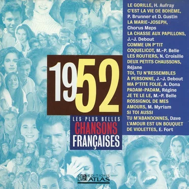 Les Plus Belles Chansons françaises : 1952 by Various Artists - album cover