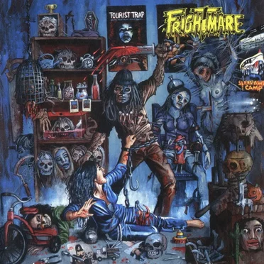 Bringing Back the Bloodshed by Frightmare - album cover