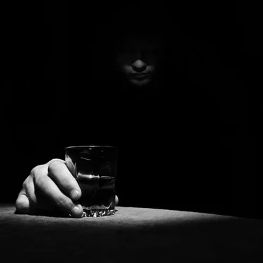 Drinking at Midnight - Noir Doom Dark Jazz by Various Artists - album cover