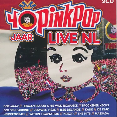 40 Jaar Pinkpop Live NL by Various Artists - album cover
