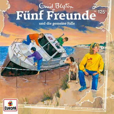 Fünf Freunde, Episode 125: und die gemeine Falle by Enid Blyton - album cover