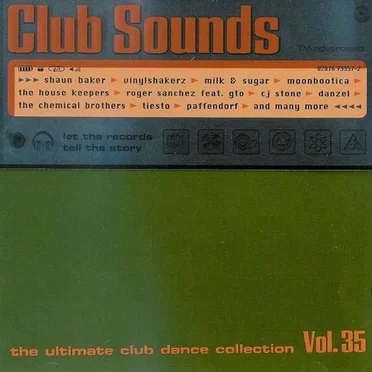 Club Sounds: The Ultimate Club Dance Collection, Vol. 35 by Various Artists - album cover