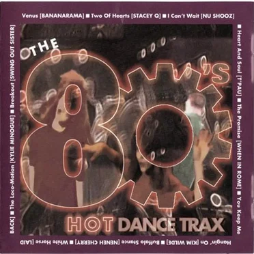 The 80's Hot Dance Trax by Various Artists - album cover