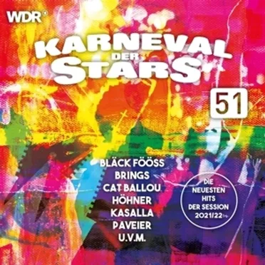 Karneval der Stars 51: Die neuesten Hits der Session 2021/22 by Various Artists - album cover
