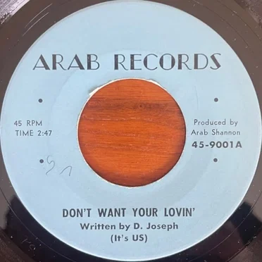 Don't Want Your Lovin' / I Can Find My Way by It's Us - album cover