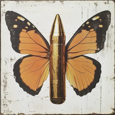 Bullet with Butterfly Wings (Rat in a Cage)