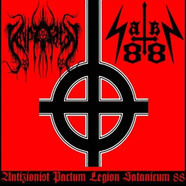 Anti-Zionist Pactum Legion Satanicum 88 by Cryptorsatan - album cover