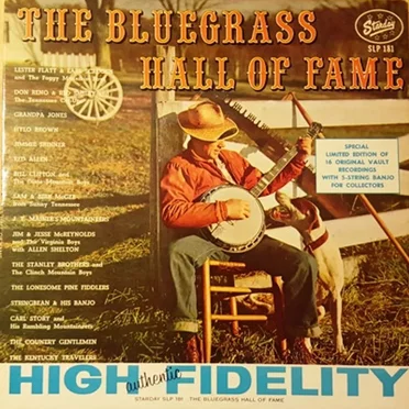 The Bluegrass Hall of Fame by Various Artists - album cover