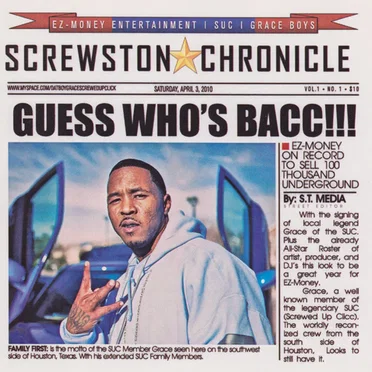 Guess Who’s Bacc!!! by Macc Grace - album cover