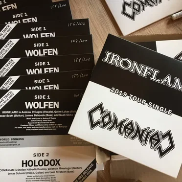 Wolfen by Ironflame - album cover