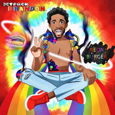 Neon Burger by Jetpack Brandon - album cover