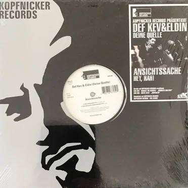 Ansichtssache / Hey, Hah! by Def Kev - album cover