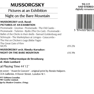 Pictures At An Exhibition / Night On The Bare Mountain