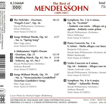 The Best of Mendelssohn