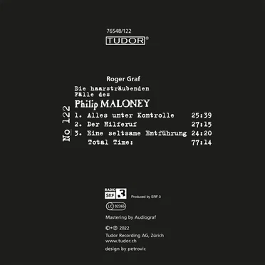 Die haarsträubenden Fälle des Philip Maloney, N° 122 by Roger Graf - album cover