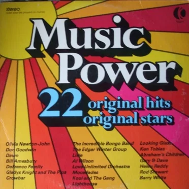 Music Power: 22 Original Hits by Various Artists - album cover