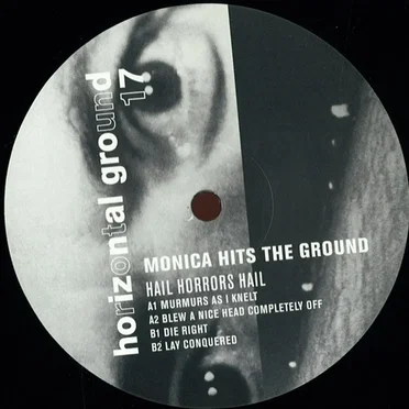 Hail Horrors Hail by Monica Hits The Ground - album cover