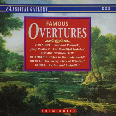 Famous Overtures by Various Artists - album cover
