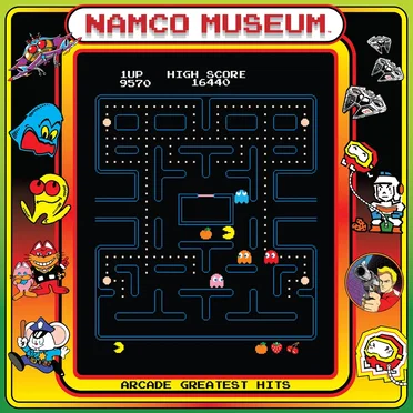 Namco Museum: Arcade Greatest Hits LP by Various Artists - album cover