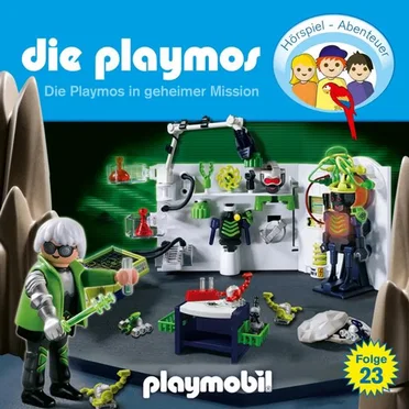 Die Playmos, Folge 23: Die Playmos in geheimer Mission by Die Playmos - album cover