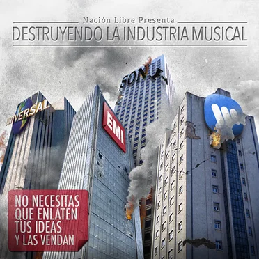Destruyendo la Industria Musical by Various Artists - album cover