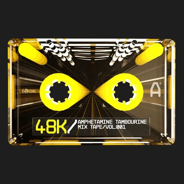 48K Presents: Mixtape, Volume 001: Amphetamine Tambourine by Konx‐om‐Pax - album cover