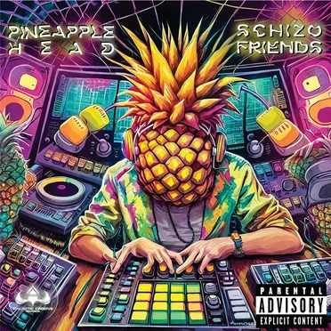 Schizo Friends by Pineapple Head - album cover