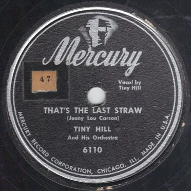 That's the Last Straw / Baby Won't You Please Come Home