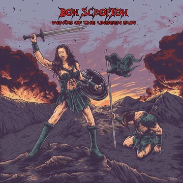 Winds of the Unseen Sun by Bon Scropion - album cover