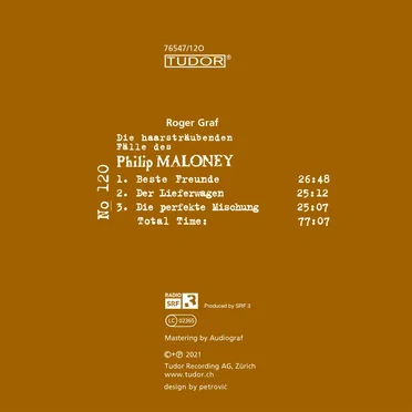 Die haarsträubenden Fälle des Philip Maloney, N° 120 by Roger Graf - album cover