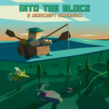 Into the Block – A Minecraft Dimension by Synthspiria - album cover