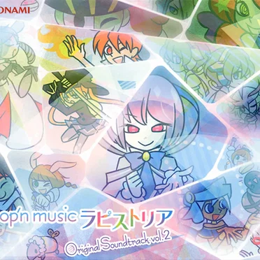 pop'n music ラピストリア original soundtrack vol.2 by Various Artists - album cover