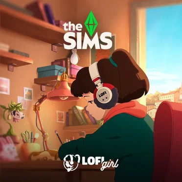 Lofi Girl × The Sims: cozy music to feel ooh be gah! by Various Artists - album cover