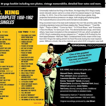 The Complete 1958-62 Kent Singles