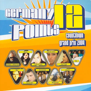 Germany 12 Points - Countdown Grand Prix 2004 by Various Artists - album cover