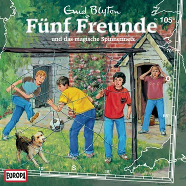 Fünf Freunde, Episode 105: und das magische Spinnennetz by Enid Blyton - album cover