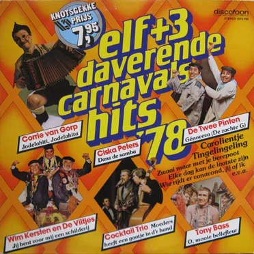 Elf + 3 daverende carnavalshits ’78 by Various Artists - album cover