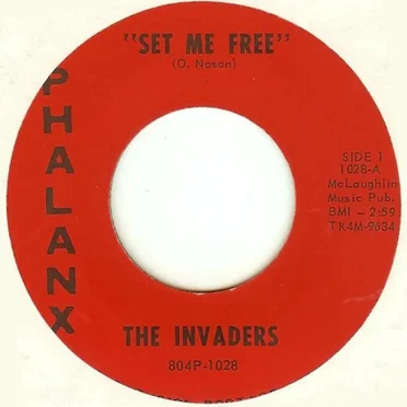 Set Me Free by The Invaders - album cover