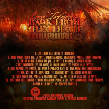 Back From The Dead: Deadly Proverbs