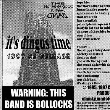It’s Dingus Time by The Not Very Good Interval Band - album cover