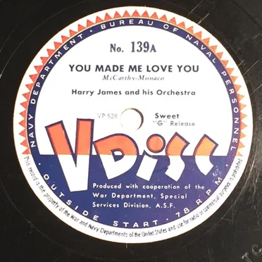 You Made Me Love You / There Goes That Song Again / Steel Guitar Rag