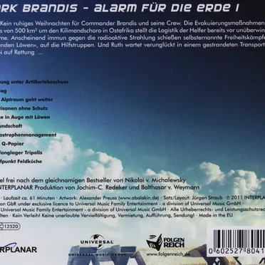 17 - Alarm für die Erde Teil 1 by Mark Brandis - album cover