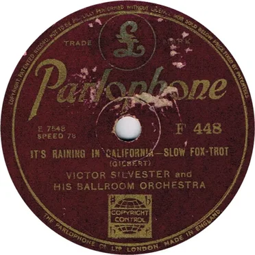 It's Raining in California / Get Rhythm in Your Feet (And Music in Your Soul)