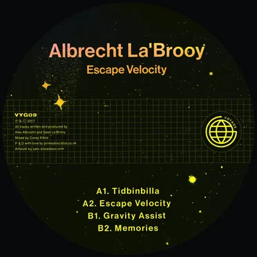 Escape Velocity by Albrecht La'Brooy - album cover