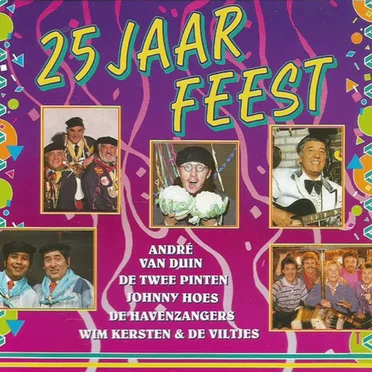 25 jaar feest by Various Artists - album cover
