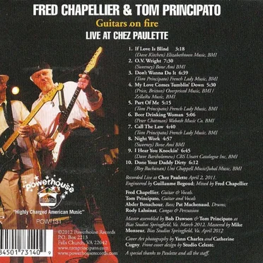 Guitars On Fire (Live At Chez Paulette)