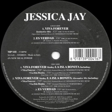 Viva Forever by Jessica Jay - album cover